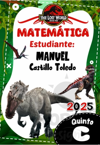 Dinosaurios Jurassic World Caratula